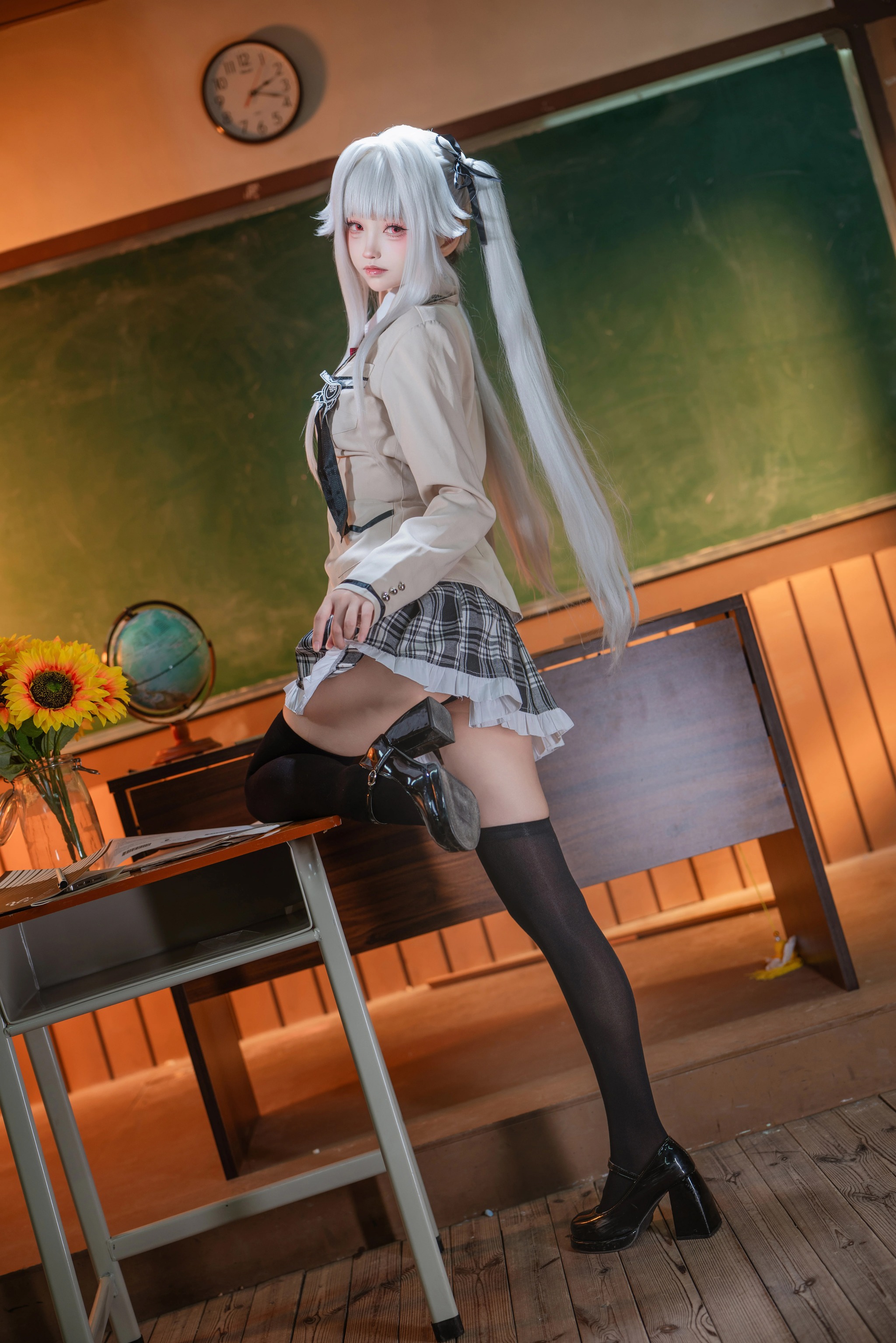图片[1]-大大卷卷小卷 – NO.040 美少女万华镜 篝之雾枝校服[29P]-XikXak